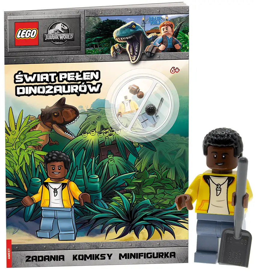 レゴ 9788325341978-1 Jurassic World: Świat pełen dinozaurów 書籍
