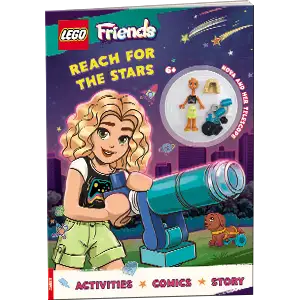 レゴ 9788325343866-1 Friends: Reach for the Stars アクティビティブック(付録つき)