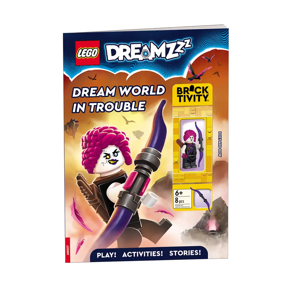 レゴ 9788325344535-1 DREAMZzz. Kłopoty w Świecie Snów アクティビティブック(付録つき)