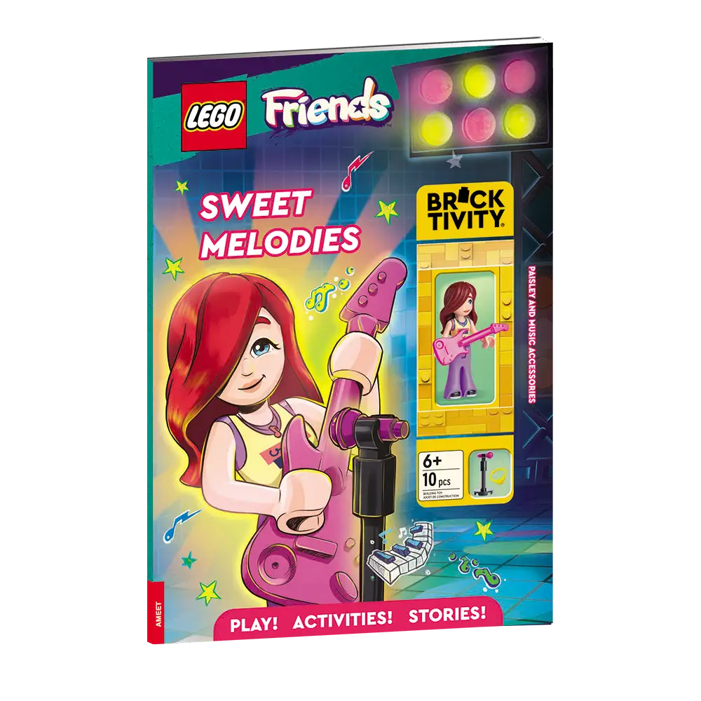 レゴ 9788325345082-1 Friends: Urocze Melodie アクティビティブック(付録つき)