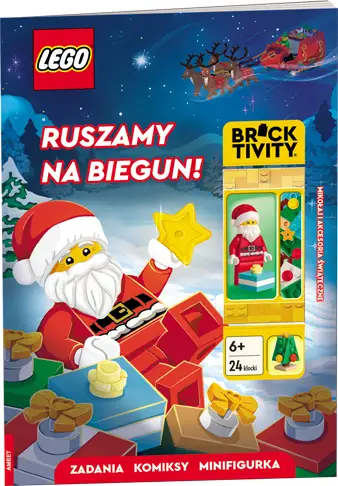 レゴ 9788325345105-1 Ruszamy na biegun! アクティビティブック(付録つき)
