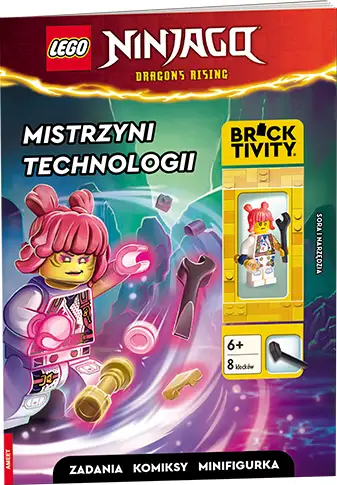 レゴ 9788325345136-1 Ninjago: Mistrzyni Technologii アクティビティブック(付録つき)