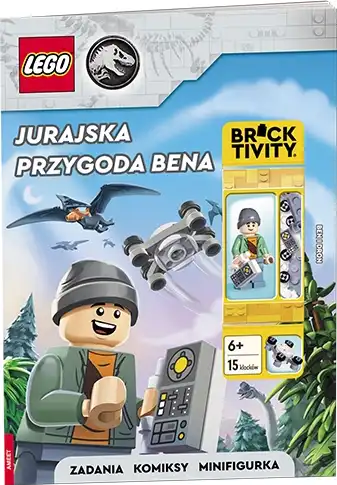 9788325346386 Jurassic World: Jurajska Przygoda Bena - アクティビティブック(付録つき) (2025年)