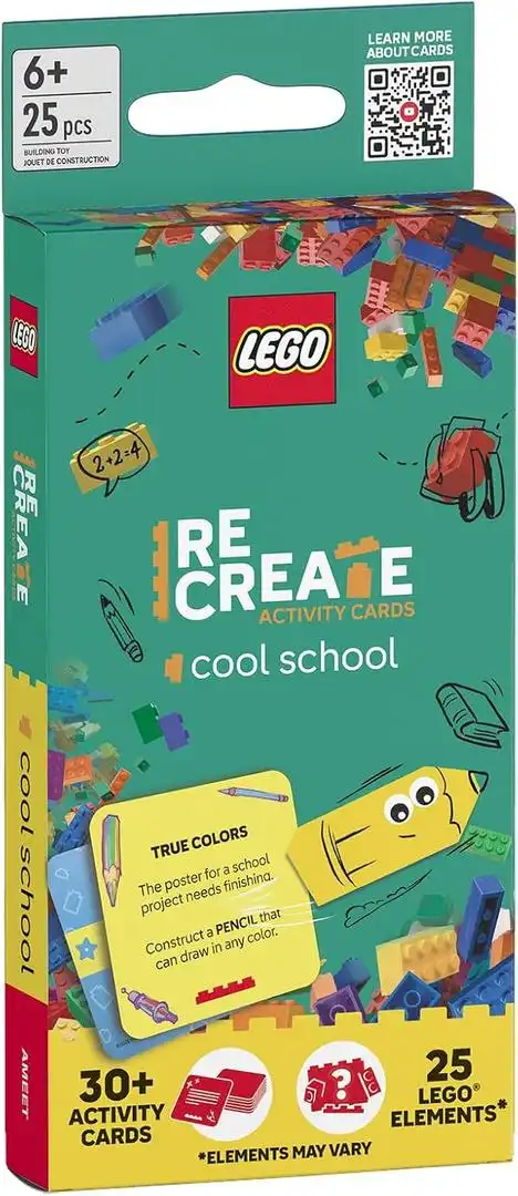 レゴ 9788325346928-1 ReCreate Activity Cards: Cool School カード・パズル