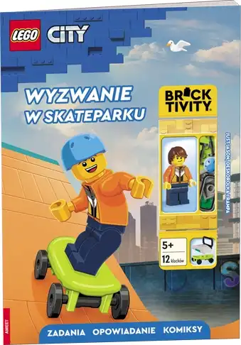 レゴ 9788325347161-1 City: Wyzwanie w Skateparku アクティビティブック(付録つき)
