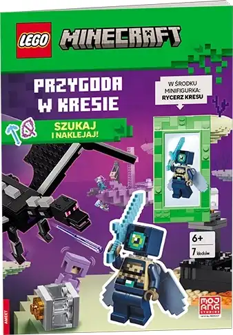 レゴ 9788325348168-1 Minecraft: Przygoda w Kresie アクティビティブック(付録つき)