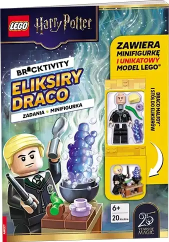 レゴ 9788325348175-1 Harry Potter: Eliksiry Draco アクティビティブック(付録つき)