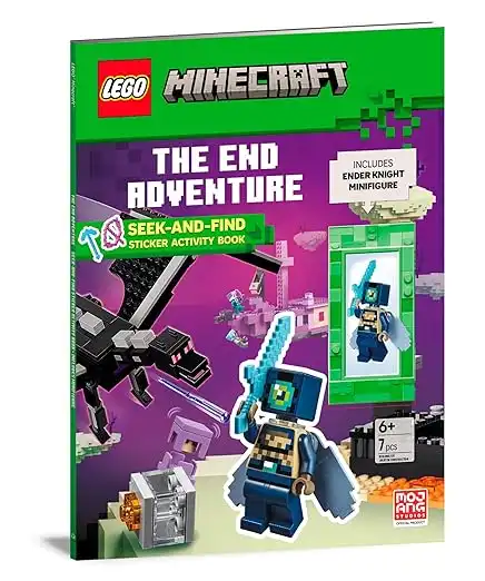レゴ 9798217121762-1 Minecraft: The End Adventure: Seek-and-Find: Sticker Activity Book アクティビティブック