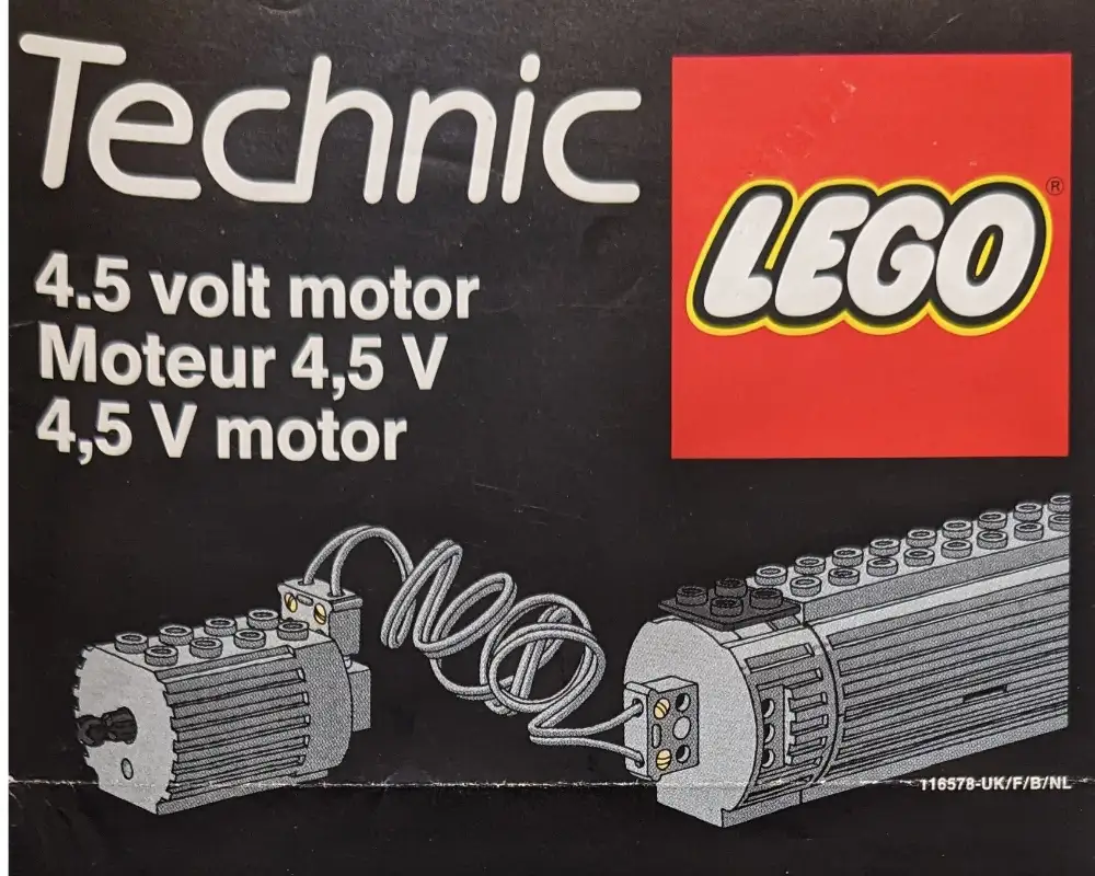 レゴ9859 Technic Motor 4.5 Volt|ブリックナビ
