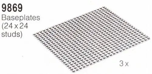 レゴ 9869-1 Building Plates (24 x 24) サービスパック