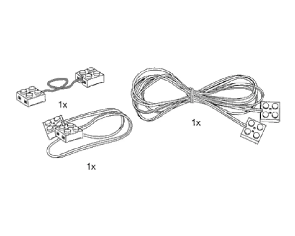 レゴ 9897-1 9-Volt Connecting Leads エデュケーション&ダクタ