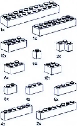 レゴ 9934-1 Basic Bricks (yellow) サービスパック