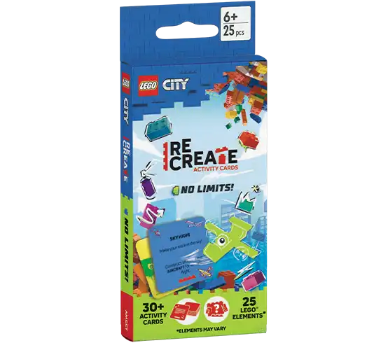 レゴ ACP6001-1 City: ReCreate: Activity Cards: No Limits カード・パズル
