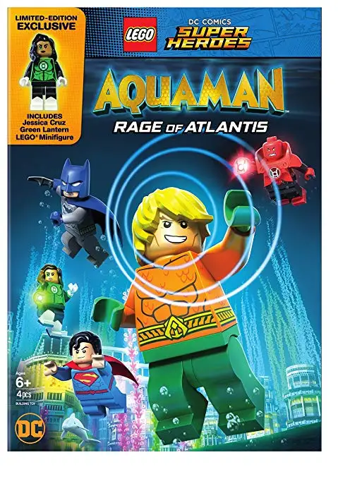 レゴ AQUAMANDVD-1 DC Comics Super Heroes: Aquaman: Rage of Atlantis オーディオ・ビジュアル