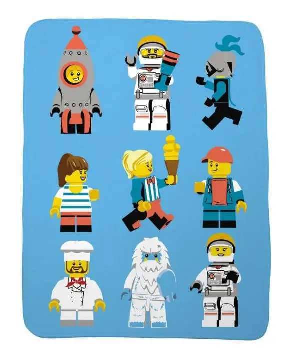 レゴ AT210D-1 Minifigure Throw キッチン・寝具