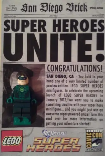 レゴ COMCON013-1 Green Lantern (San Diego Comic-Con Version) スーパーヒーローズDC