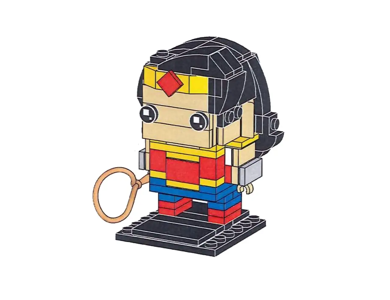レゴ DCBHZ-1 Wonder Woman ブリックヘッズ