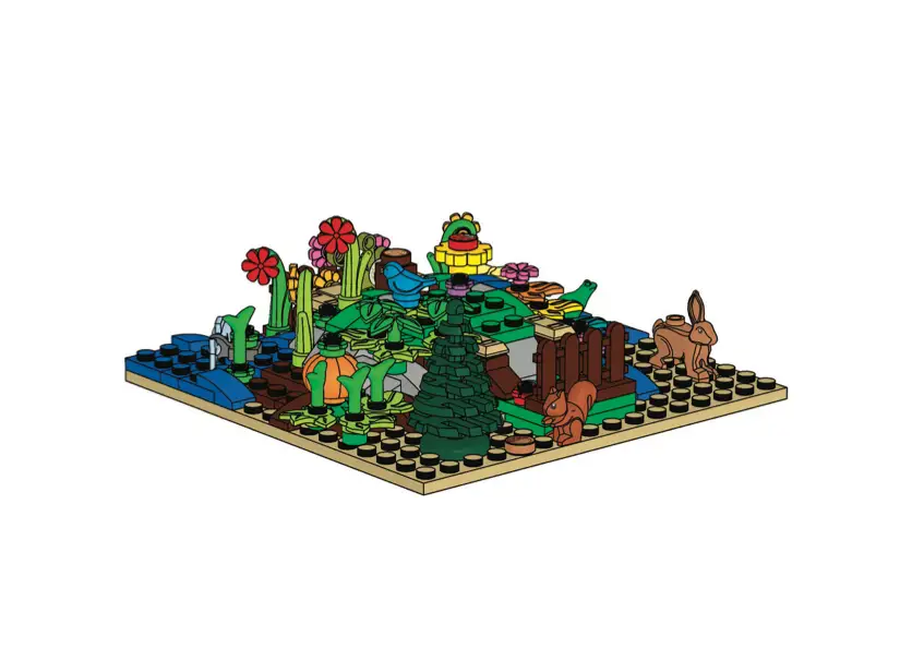 レゴ EG00119-1 Botanical Minifigure Stand その他