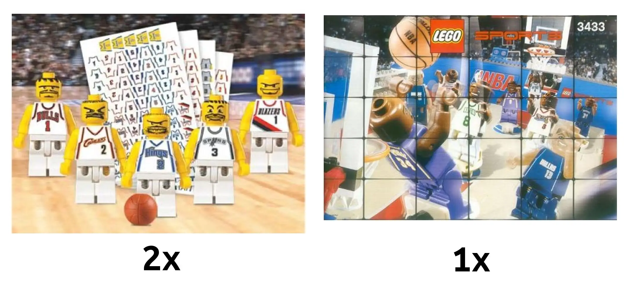 レゴ K3433-1 Ultimate NBA Arena Kit バスケットボール
