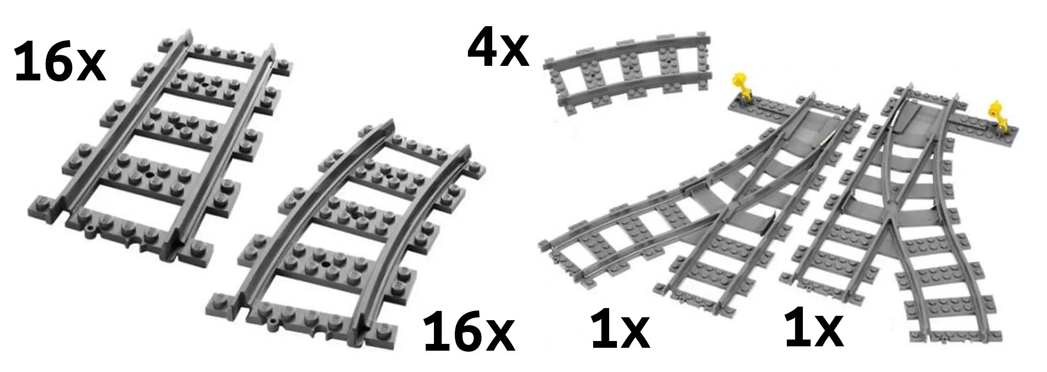 レゴ K7895-1 Oval Track for RC Trains トレイン