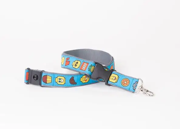 レゴ LANYARD-10 Minifigure Emoji Lanyard (Blue) グッズ