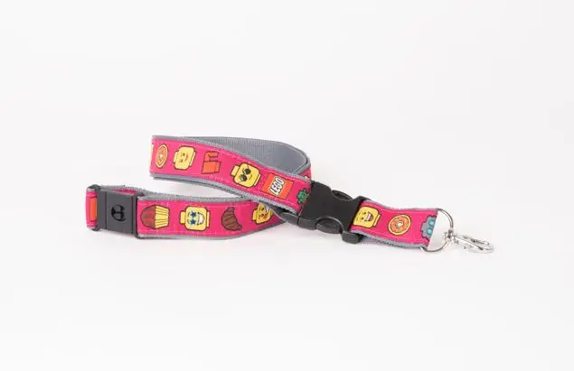 レゴ LANYARD-11 Minifigure Emoji Lanyard (Pink) グッズ