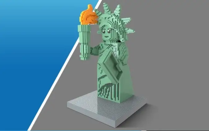 レゴ LIBERTY-1 Lady Liberty Model プロモーション