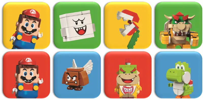 レゴ MAGNET-1 Super Mario Refrigerator Magnets マグネット