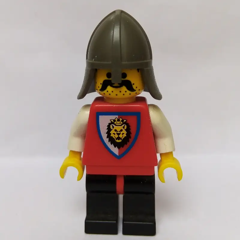 Knight (Royal Knights) - Black Legs, Dark Gray Neck-Protector