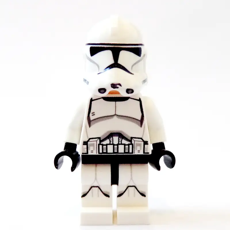Clone Trooper, Phase II Armor, Angry, Printed Legs (11217 Helmet)