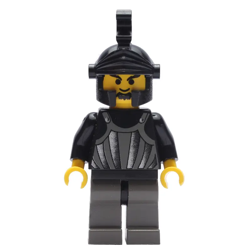 Knight (Fright Knights) - Black Helmet, no Plume