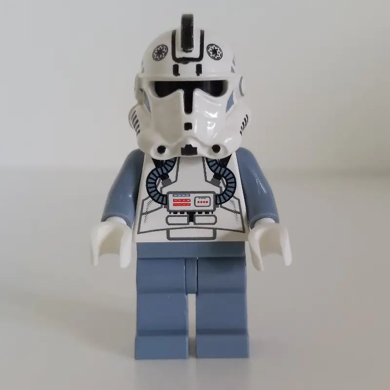 Clone Pilot, Plain Black Head