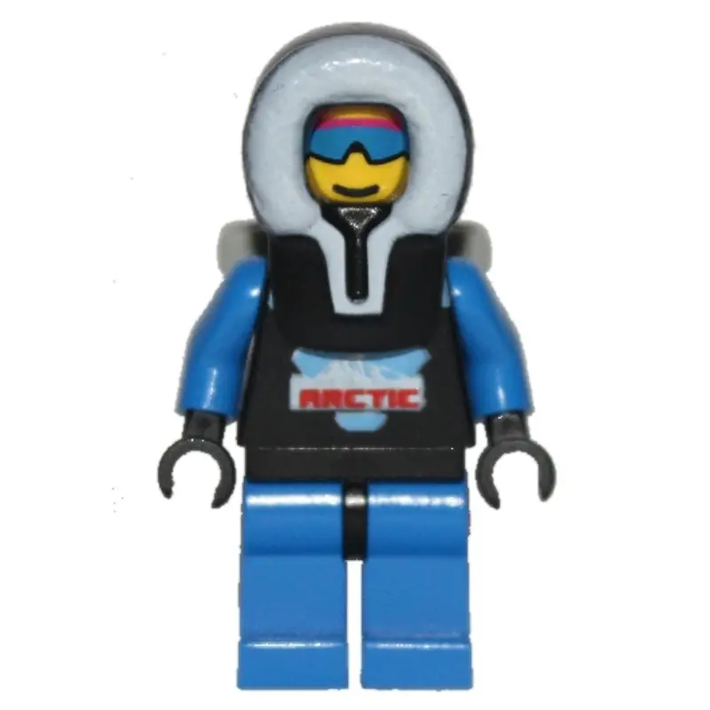 Arctic Crew, Black, Hood