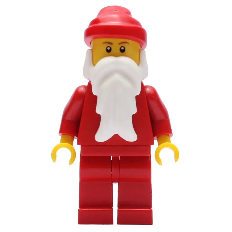 Santa, Plain Red