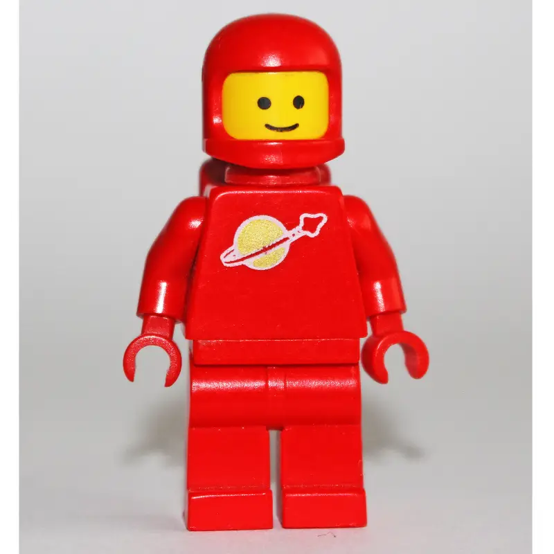 Classic Spaceman, Red with Airtanks (3842b Helmet)