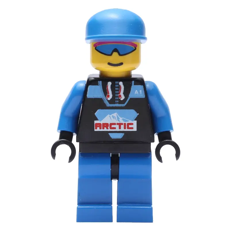Arctic Crew, Black, Blue Cap