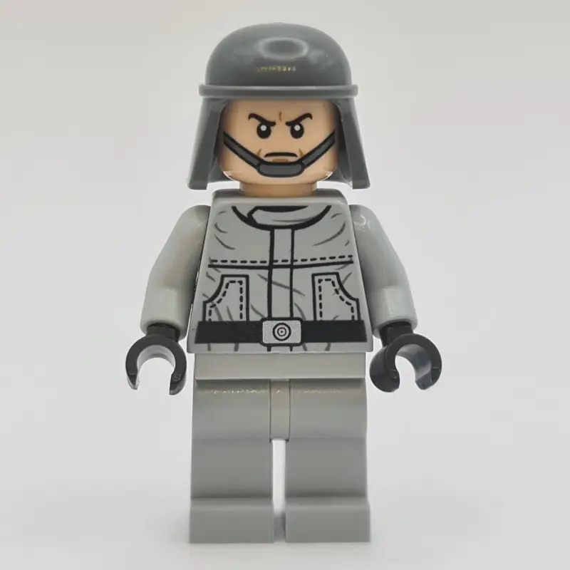 Imperial AT-ST Driver, Plain Helmet, Dual Sided Head