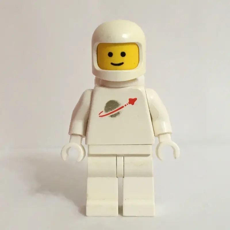 Classic Spaceman, White with Airtanks (3842a Helmet)