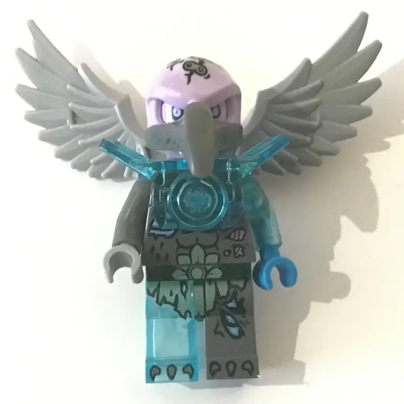 Vornon with Trans-Light Blue Shoulder Armor