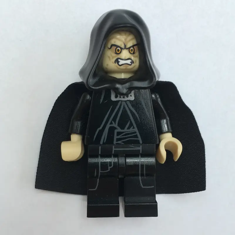 Emperor Palpatine, Tan Skin, Clenched Teeth (50231 Cape)