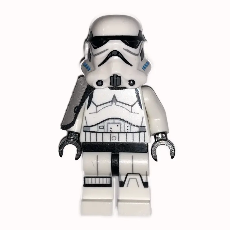 Stormtrooper, Dark Azure Helmet Vents, Angry, Pauldron