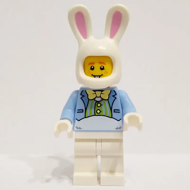 Easter Bunny, Man, Bright Light Yellow Bow Tie