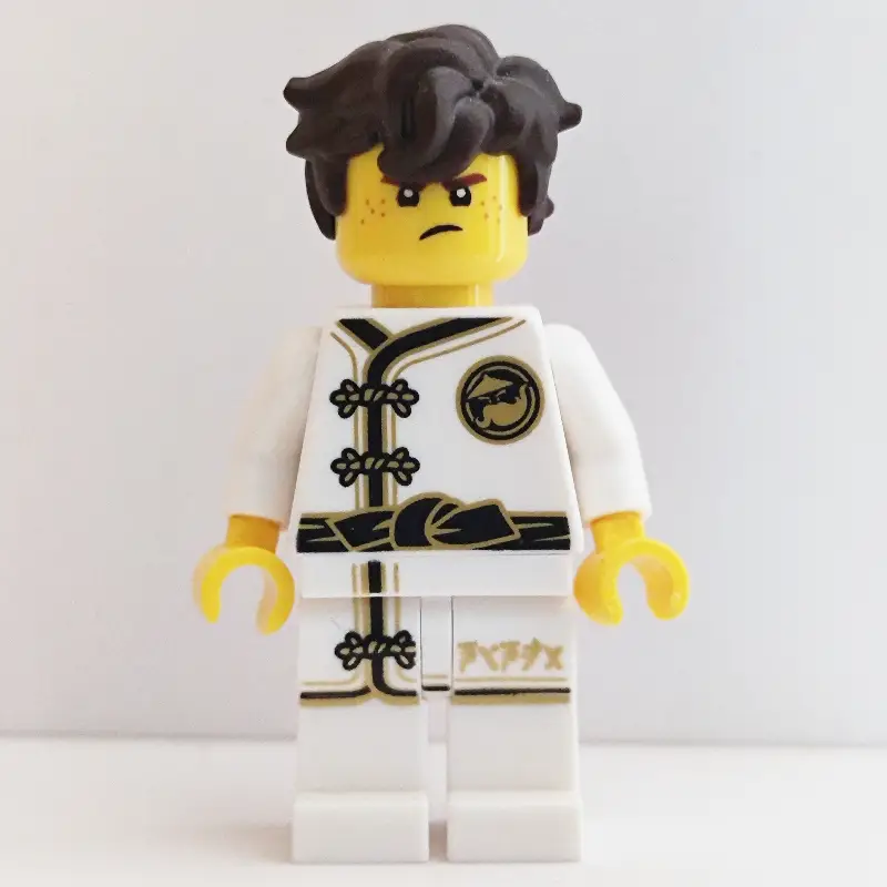 Jay in White Training Gi