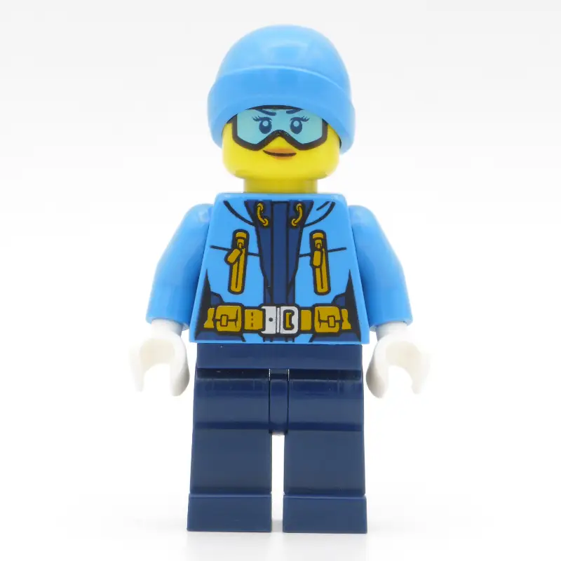 Arctic Explorer, Beanie Hat, Printed Goggles