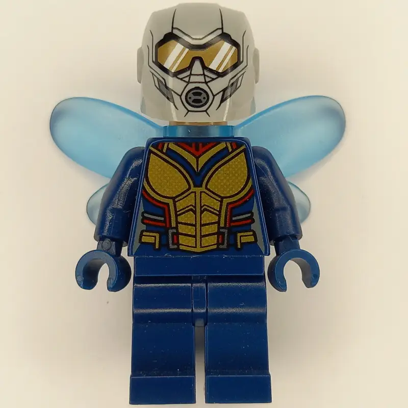 The Wasp (Hope van Dyne) with Trans-Medium Blue Wings