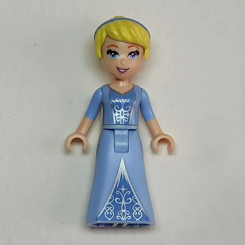 Cinderella - Bright Light Blue/Medium Blue Dress