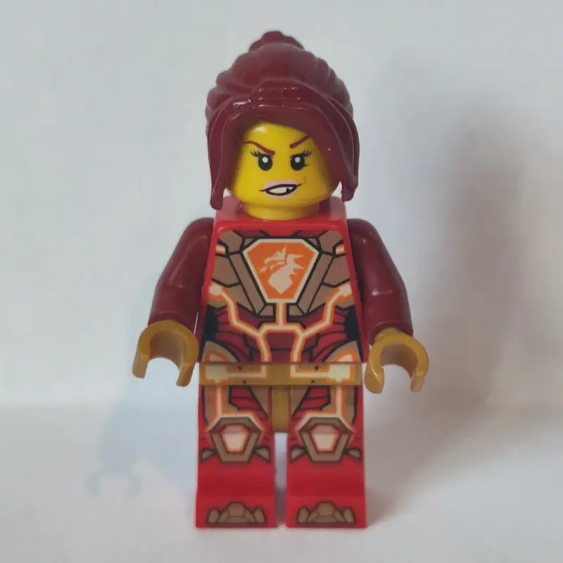 Macy Halbert with Dark Red Hair