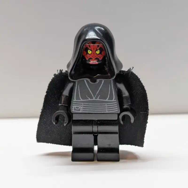 Darth Maul, Black Hood and Cape, Pouch on Belt