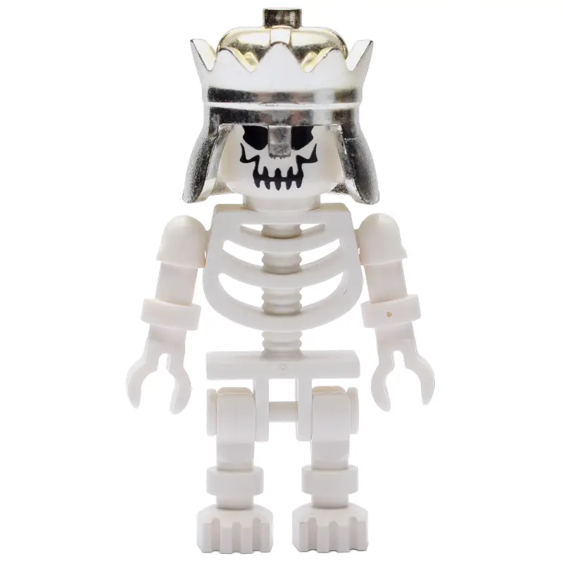 Skeleton, Evil Face, Crown