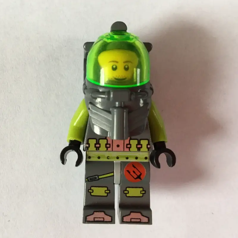 Lance Spears, Trans-Bright Green Visor